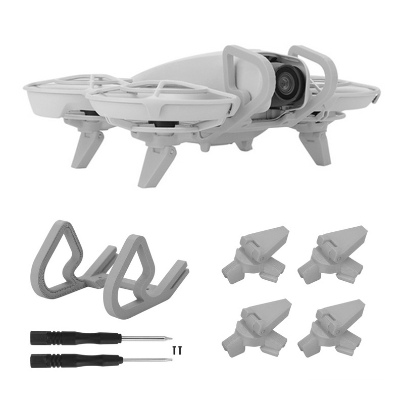 For DJI Neo Drone Gimbal Bumper Lens Protector /Landing Gear Heighten Tripod Set