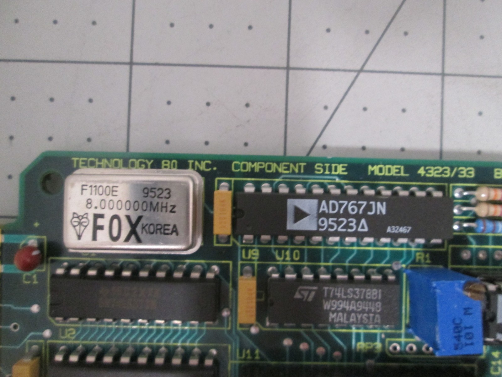 Technology 80, Inc., 085896-000, Motion Control PCB Assy, New