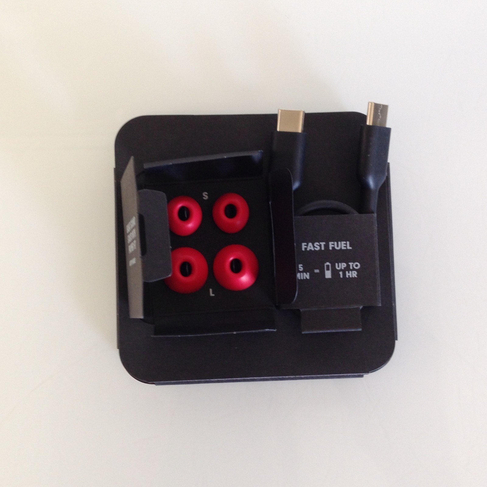 Beats Studio Buds Charging Case Replacement Only, MJ503LL/A - Red - Used