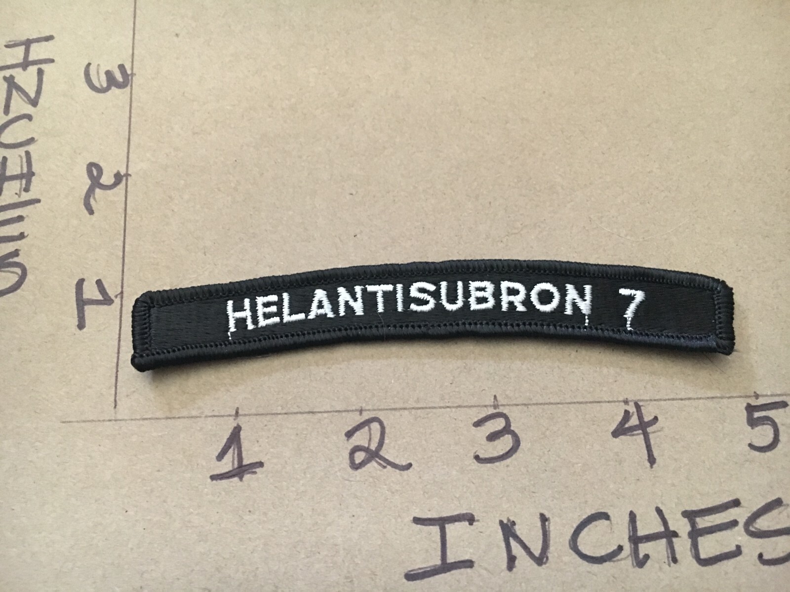 US NAVY SHOULDER STRIP TAB rocker Patch Helantisubron 7