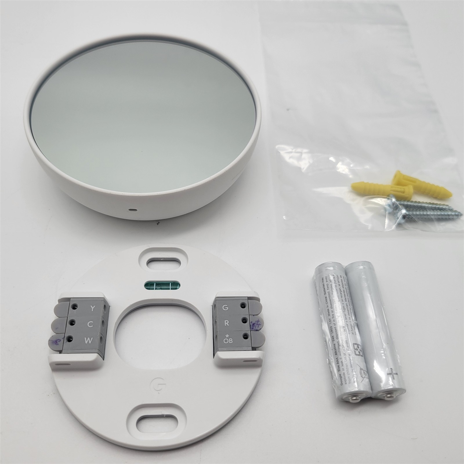 Google Nest Smart Programmable Wi-Fi Thermostat for Home - Snow [GA01334-CA]