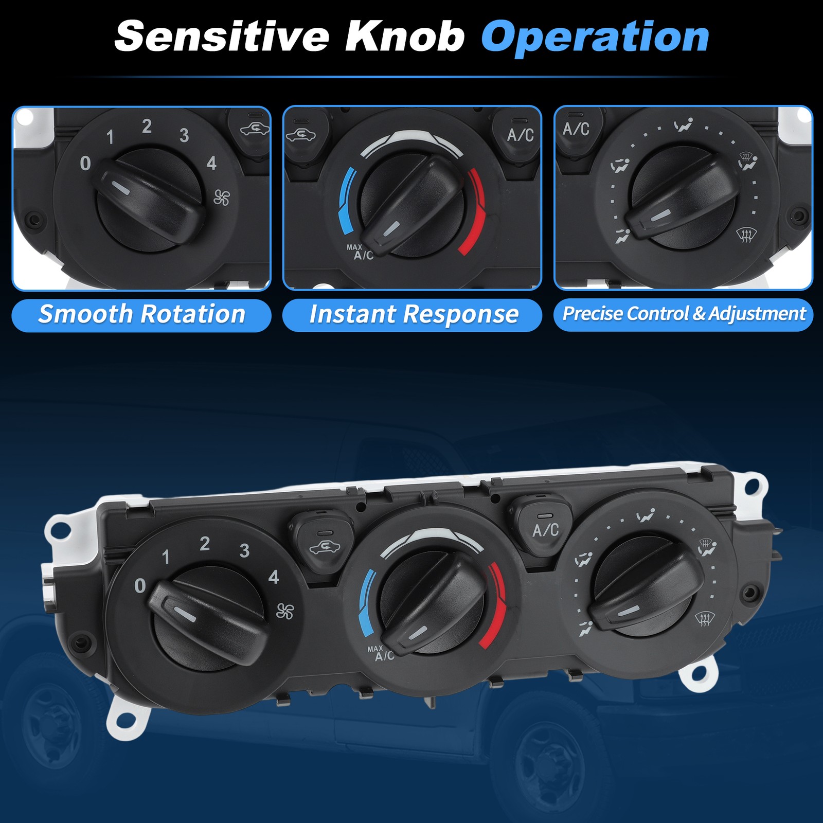 A/C Heater Climate Control Module Panel CK4Z-19980-A for Ford Transit 2015-2019