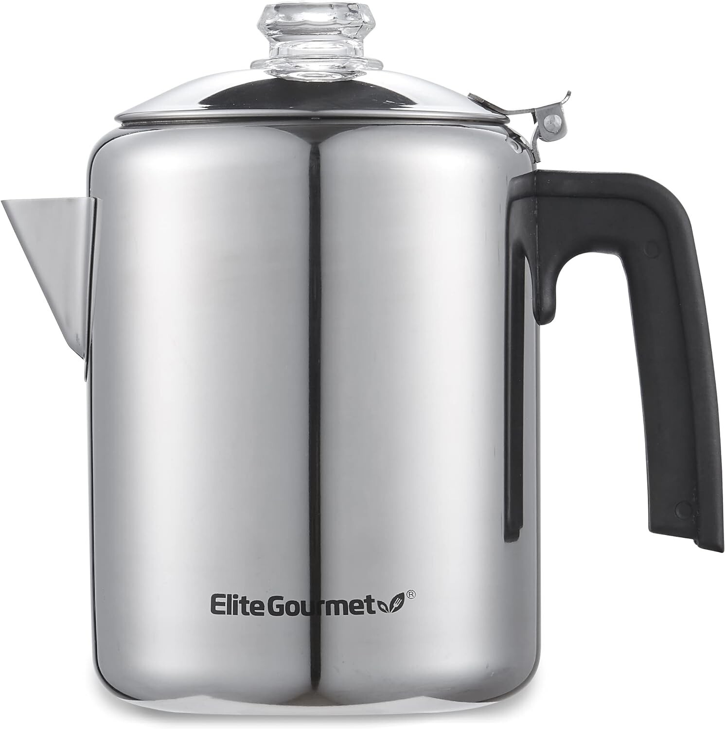 heavy duty stove top percolator Cordless Serve coffee pot maker stainless steel