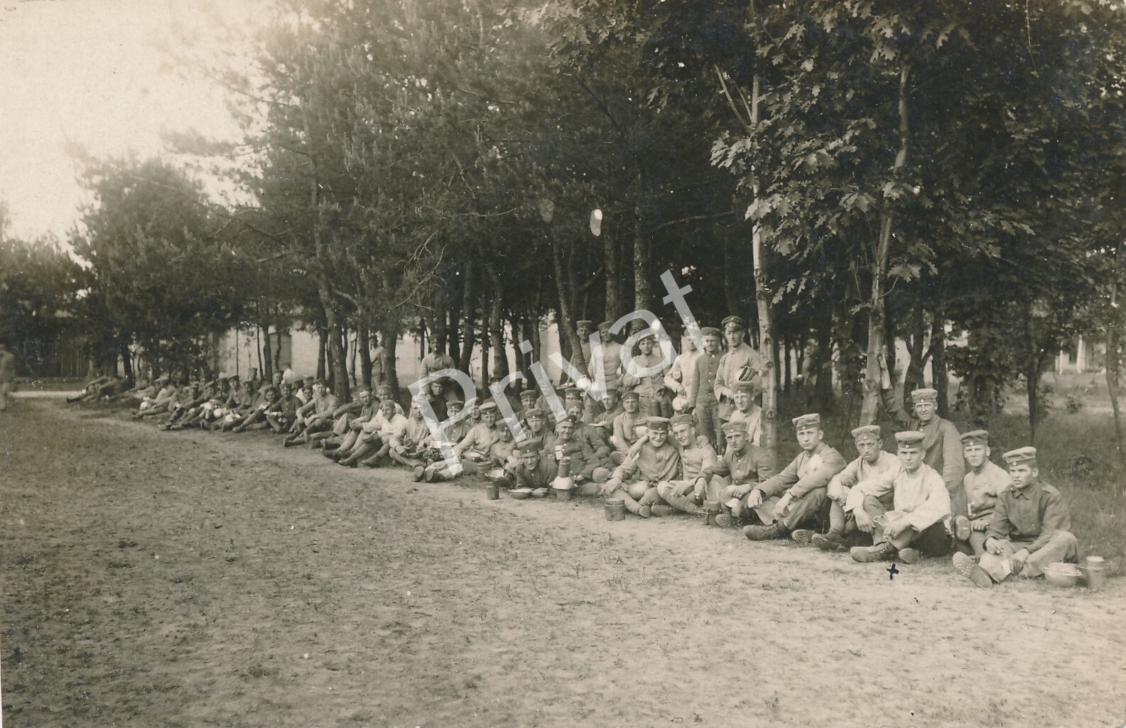 Photo PK WK I Soldiers Group Photo Break K1.47