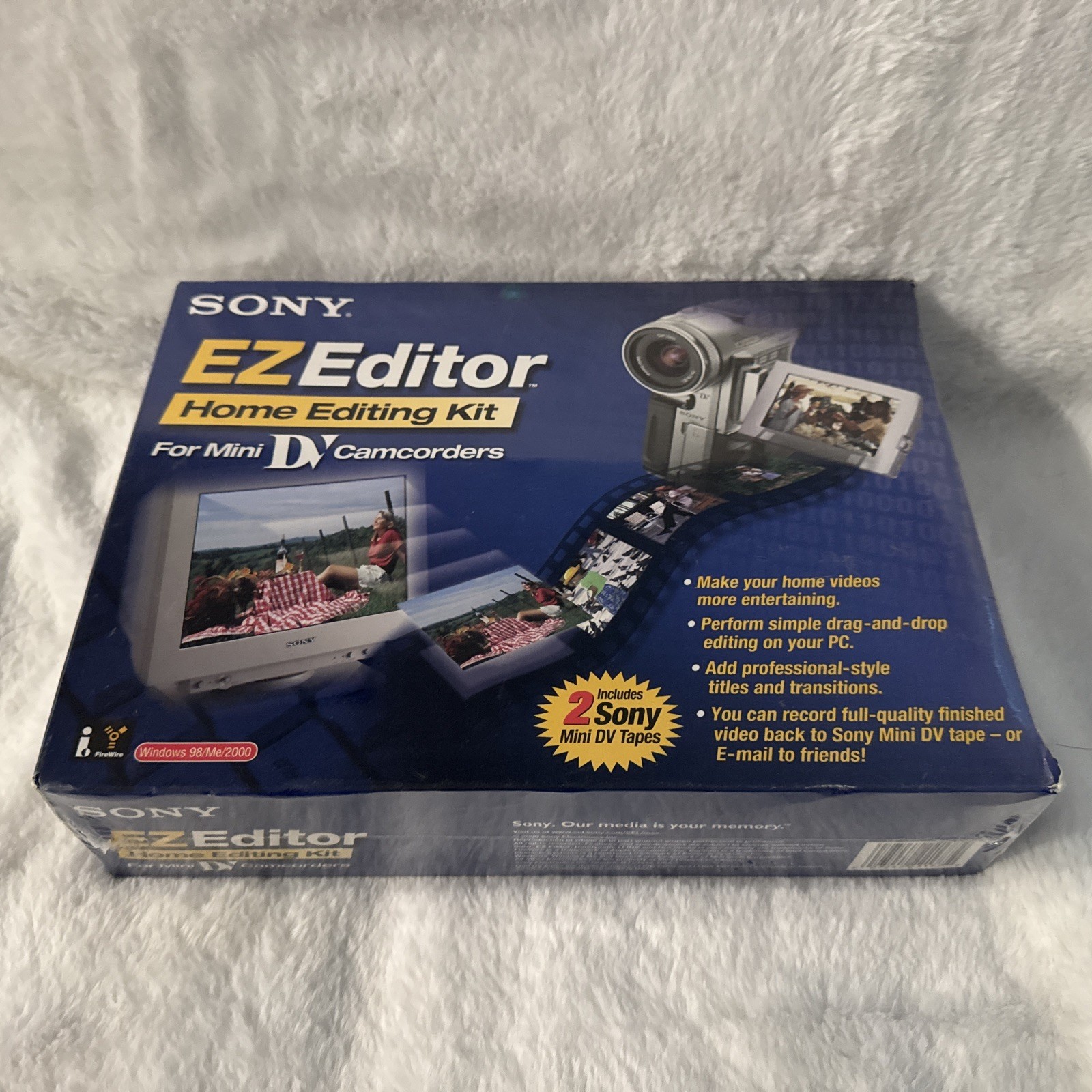 Sony EZ Editor Home Editing Kit For Mini DV Camcorders NEW SEALED