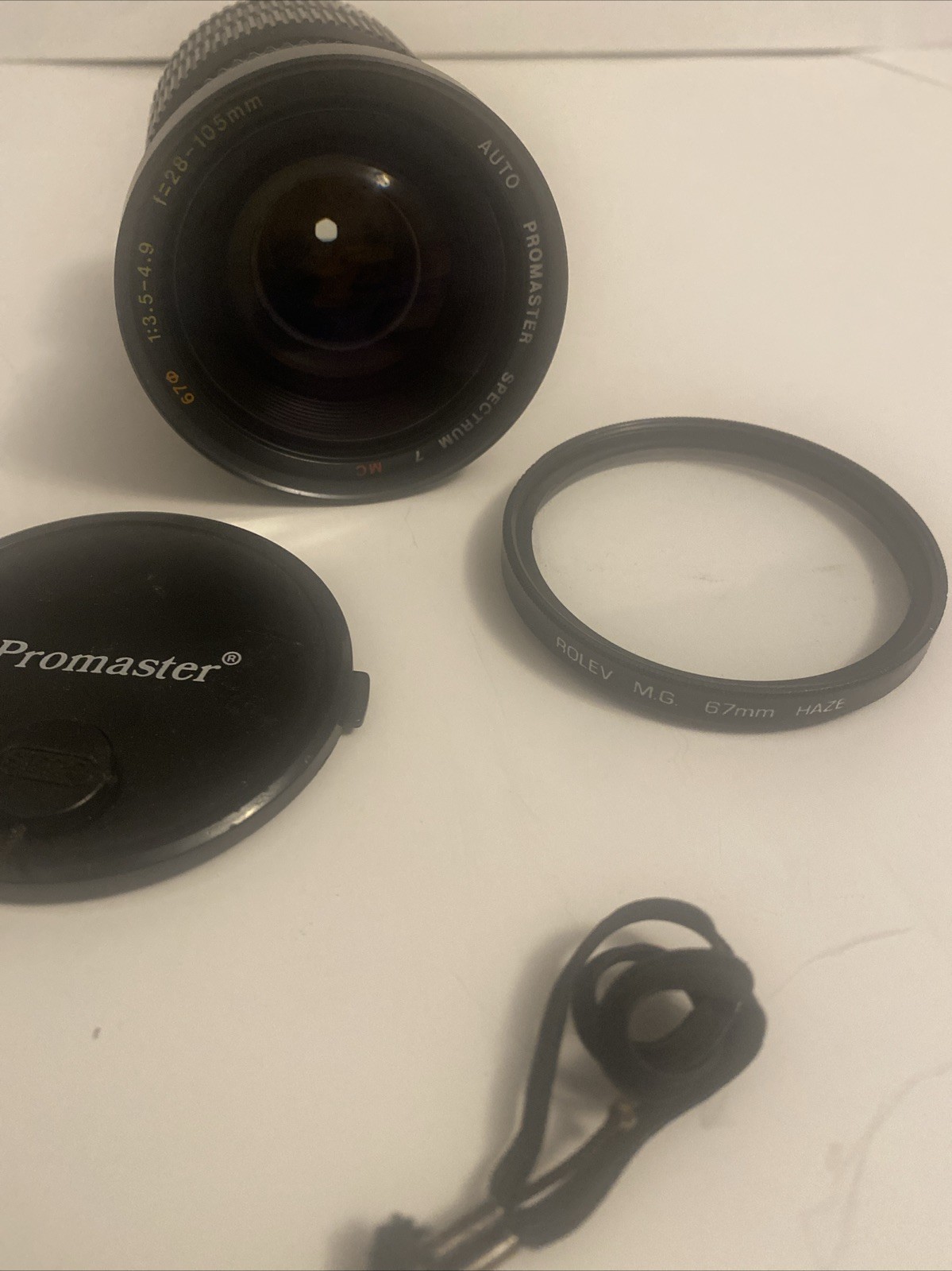 Promaster Auto Spectrum 7 Mc 67 1:3.5-4.9 F=28-105mm Rolev 67 Mm Haze Filter