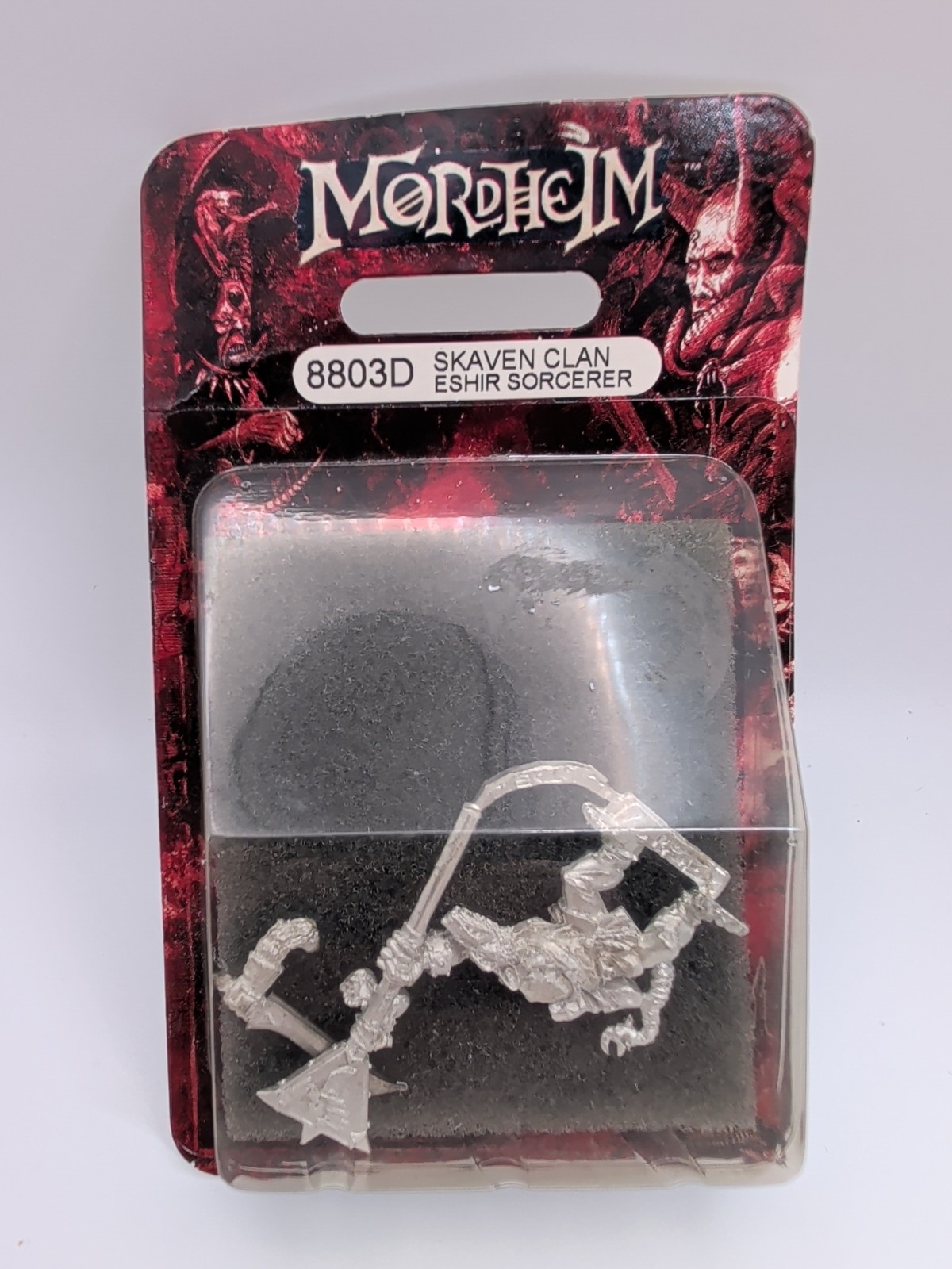 Skaven Clan Eshin Sorcerer 8803D NIB Mordheim OOP Citadel Metal Warhammer