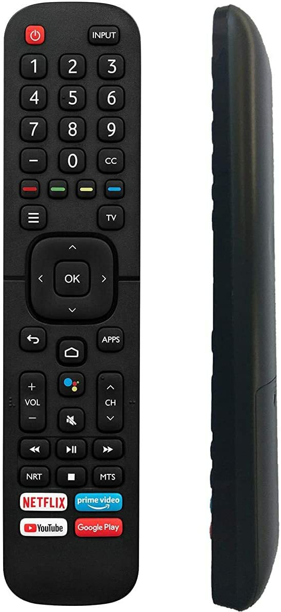 Hisense Universal Remote Control Replacement for All Hisense Android Smart TVs