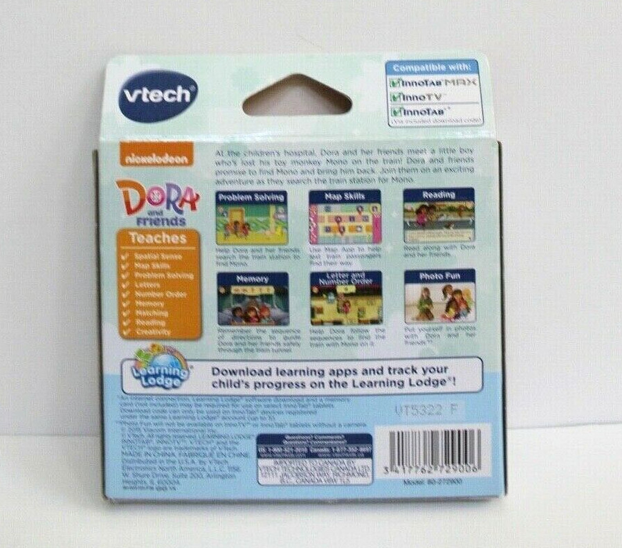 VTech Innotab Learning Software Social Study The Search for Mono Dora & Friends