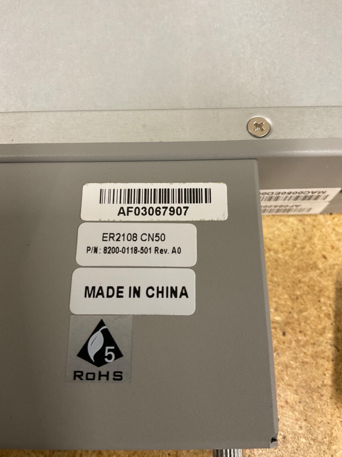 Anda Networks EtherReach 2108 Controller 8200-0109-01 Rev. C5 With ER2108 CN50