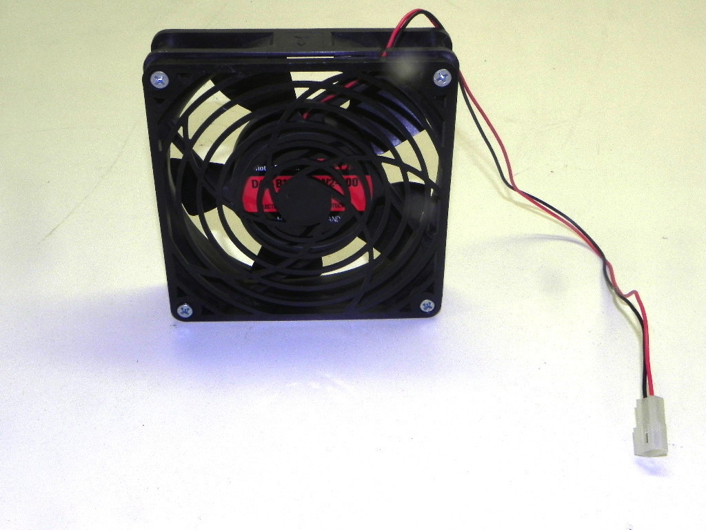 TRW D47-B10A-04W2-000 Fan, 12V, 0.28A, 2200 RPM, 88 CFM, with grill