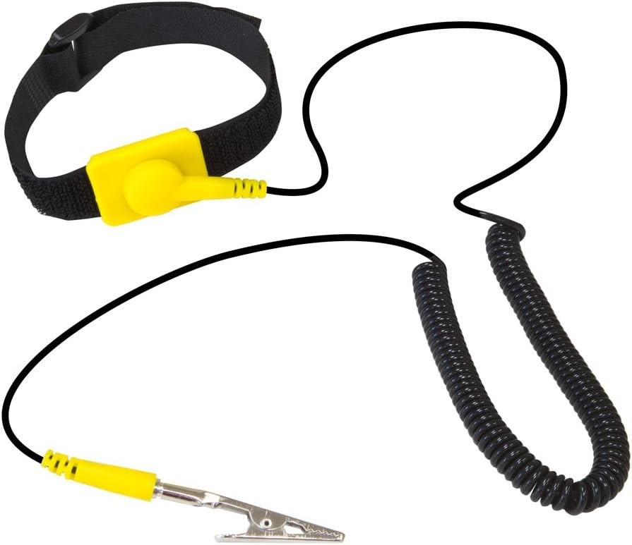 Kingwin Anti Static Wrist Strap Yellow ESD Adjustable
