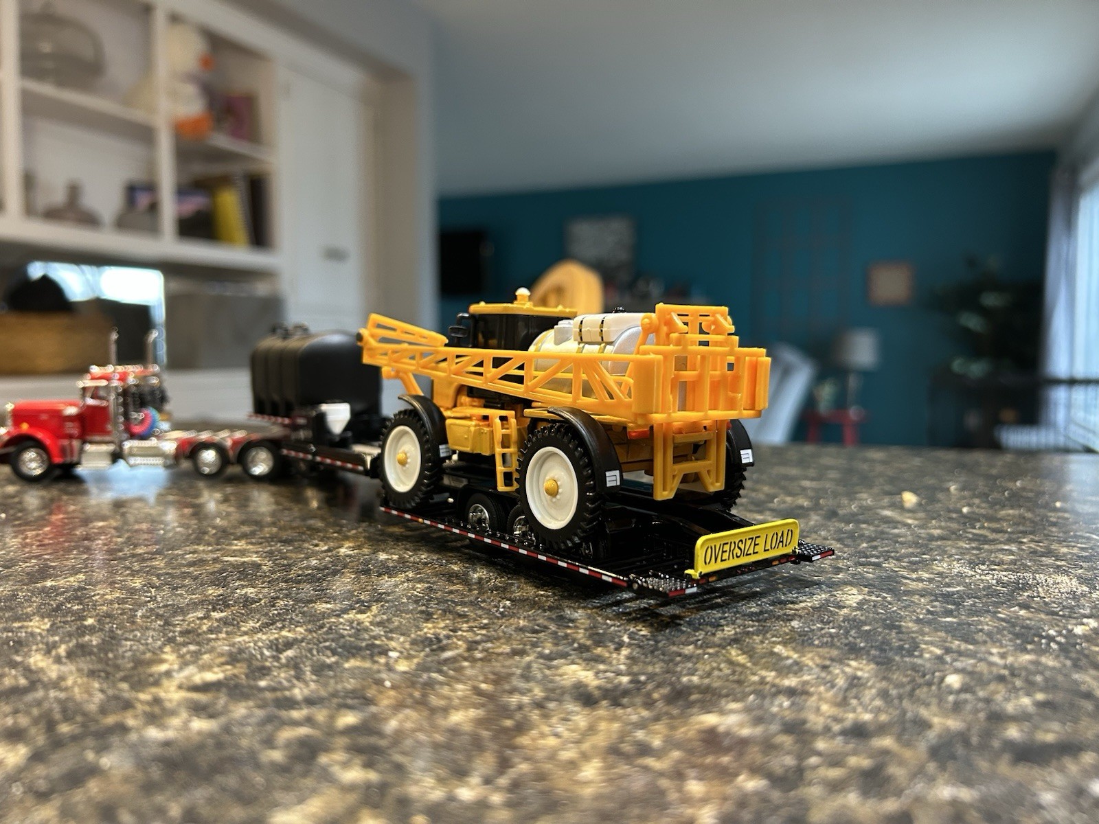 Row Crop Sprayer Tender/transport Trailer