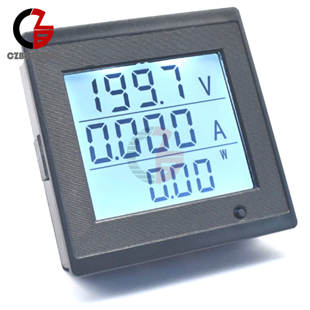 DC6-200V 20A Digital Voltmeter Ammeter Voltage Amp Current Meter Power Tester