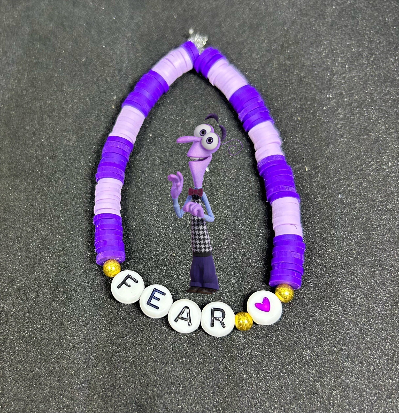 Fear (Inside Out) Heishi Bracelet