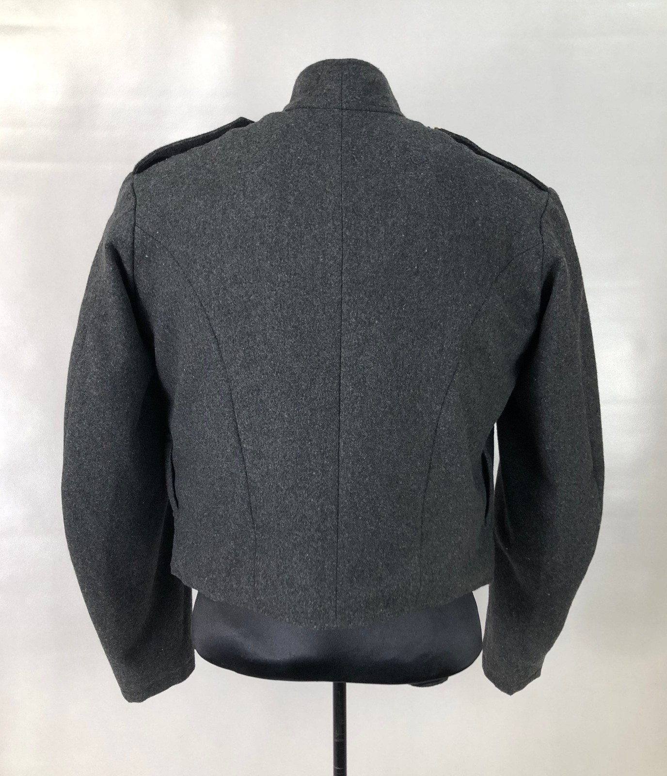 Confederate Richmond Depot Type 2 Jacket of Charcoal Grey Size 38