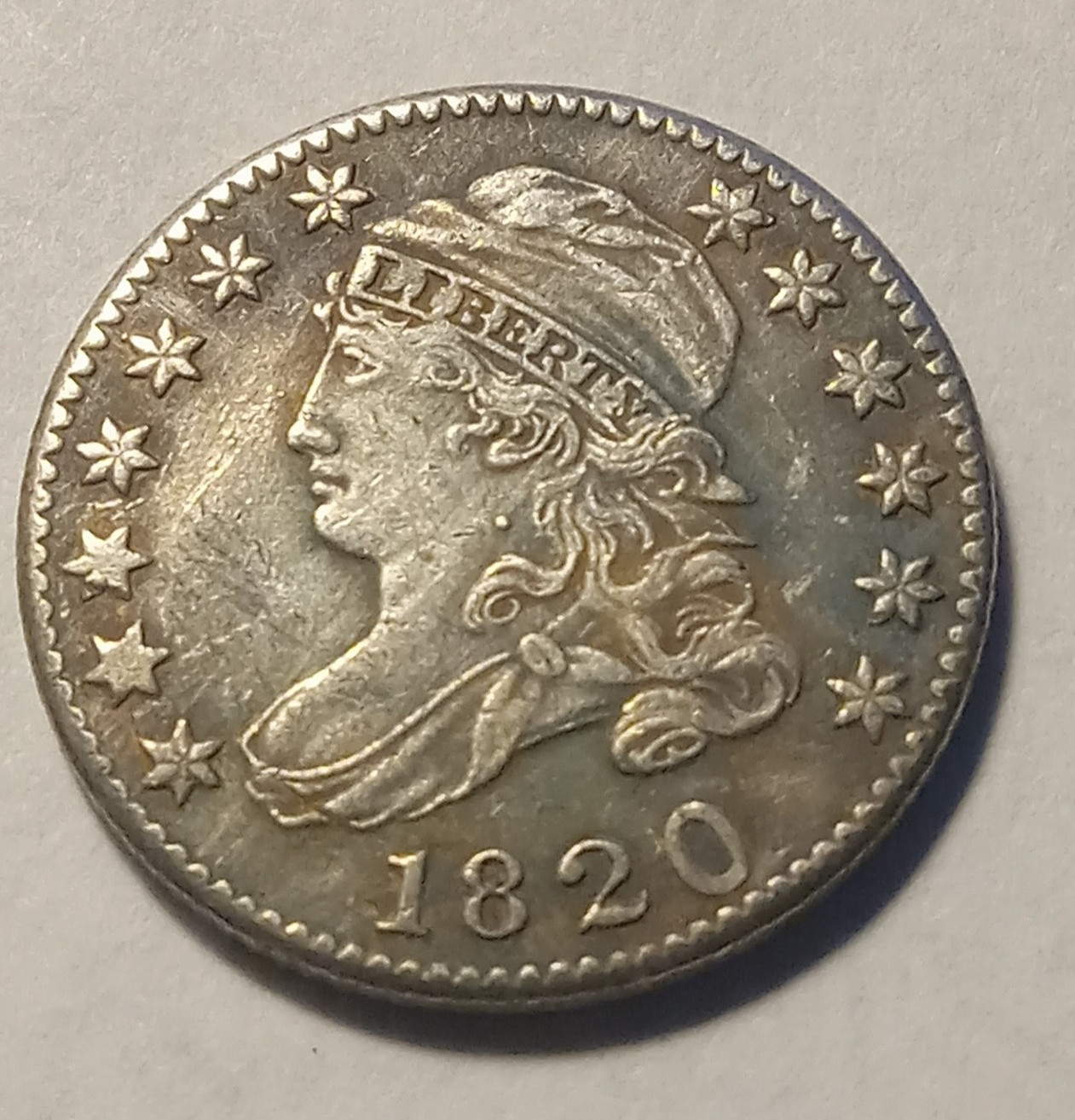 1820 Capped Bust Dime Coin Contemporary Copy