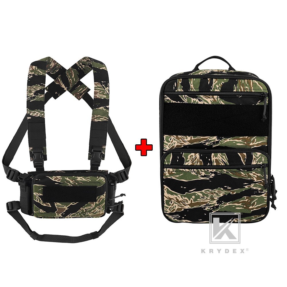 KRYDEX Tactical D3CR Chest Rig Harness D3 Flatpack Backpack MOLLE Rucksack GT