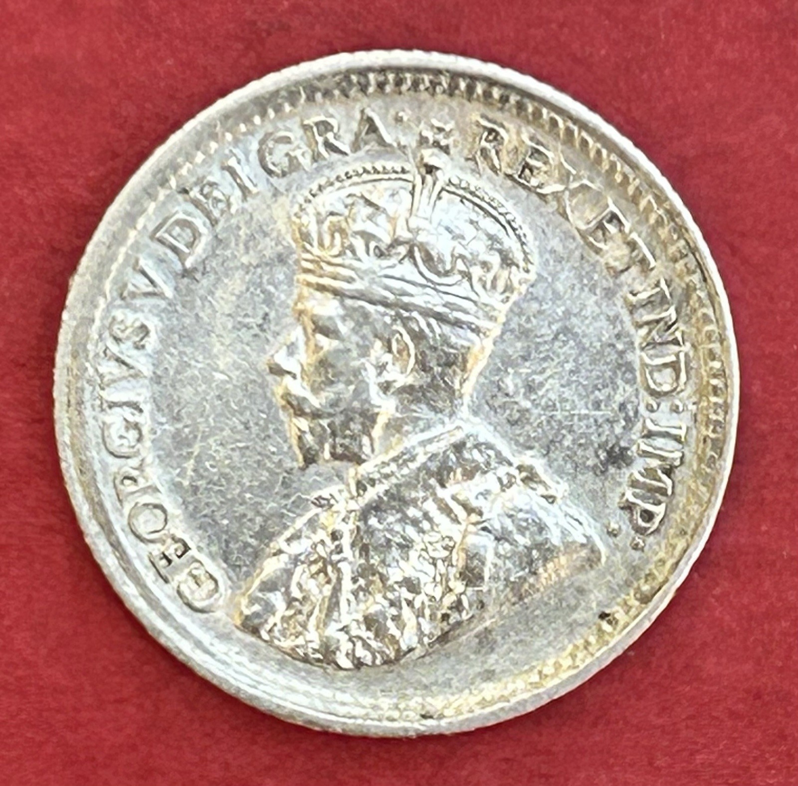 1920 Canada 5 Cents Silver Coin