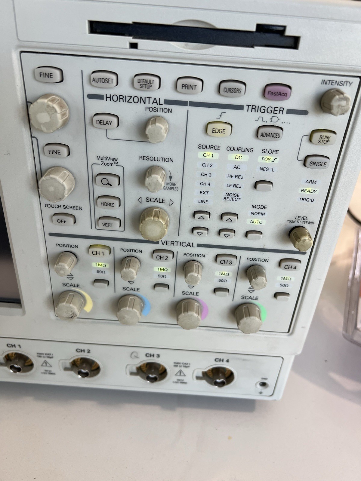 tektronix TDS5034B Digital phosphor Oscilloscope 350MHZ