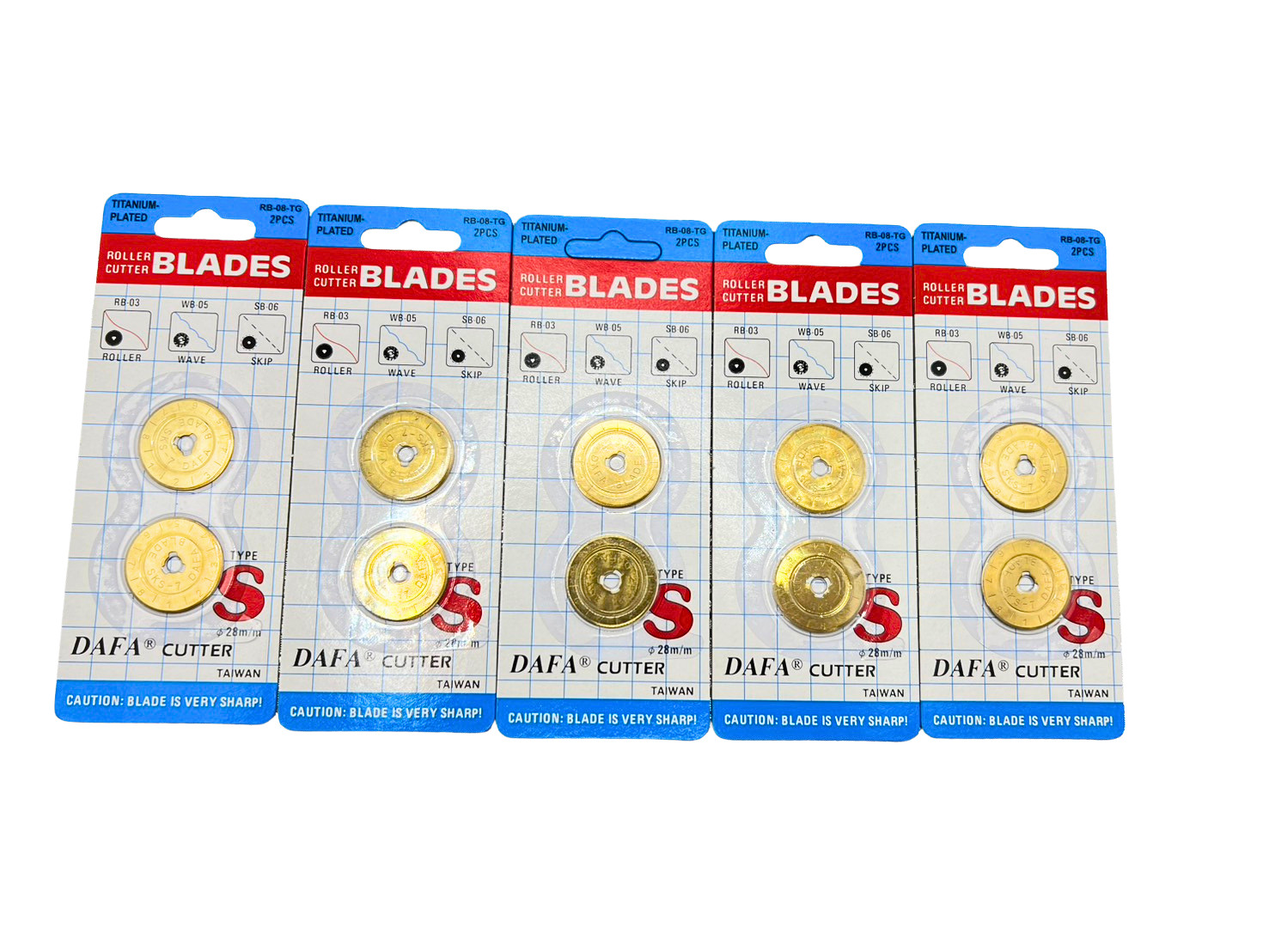Dafa 28mm Rotary Cutter with X5 extra Titanium Blades