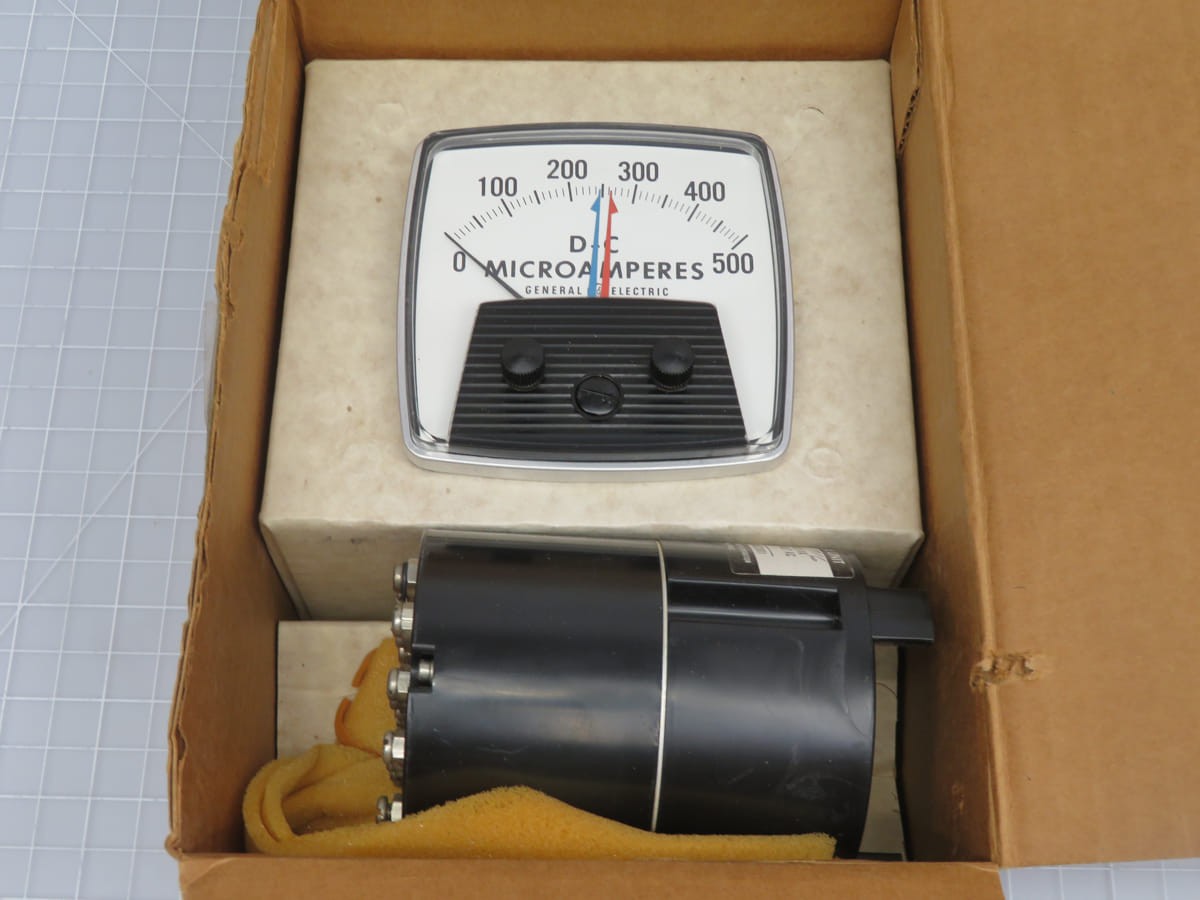 GE D-1255K16 METER RELAY CONTROL T197438