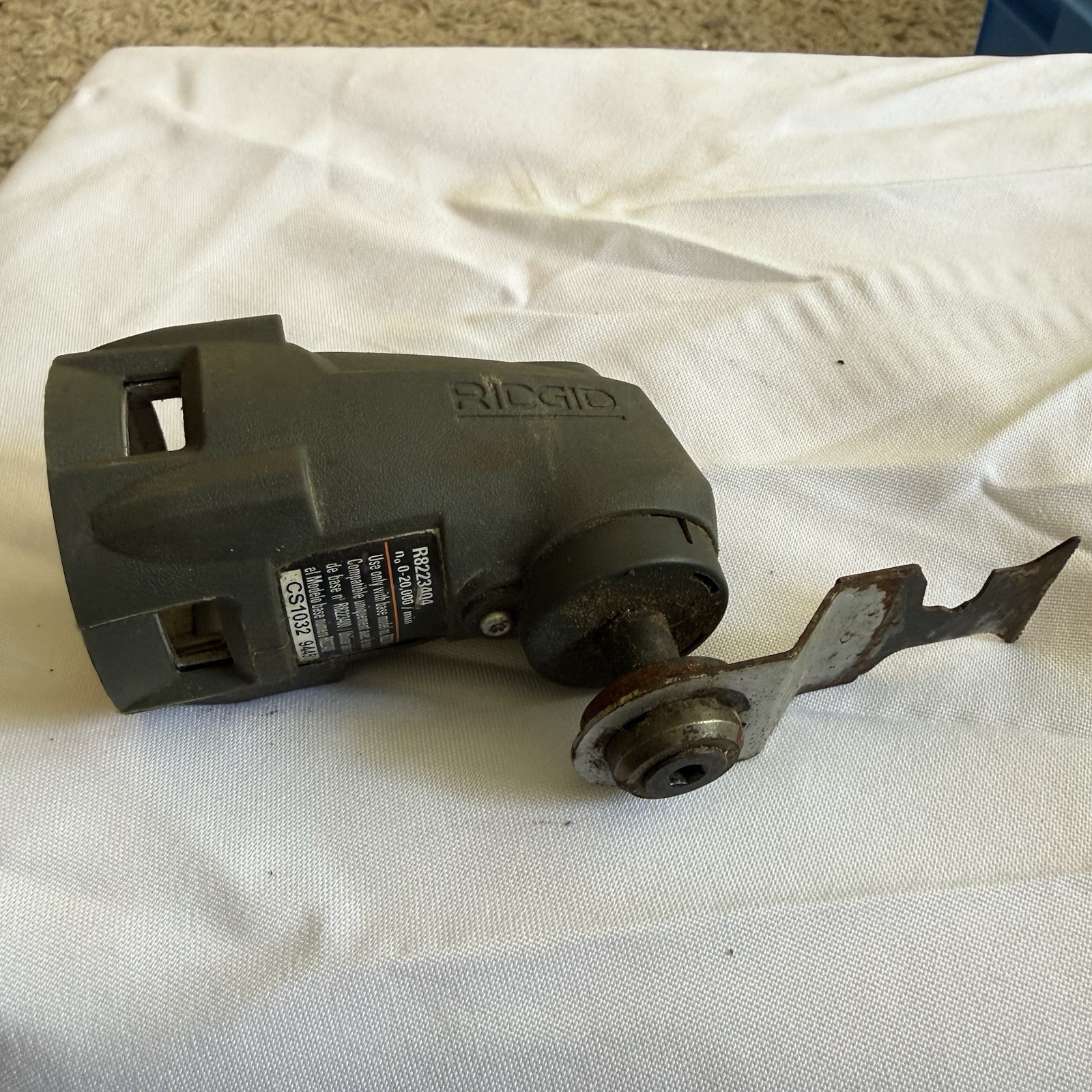 RIDGID JobMax Tool- Multi-Tool Head Only - R8223404
