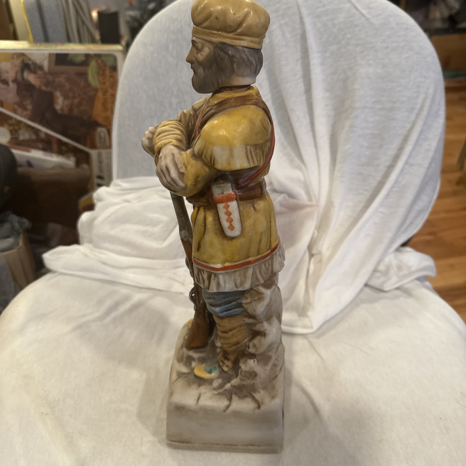 Vintage Lionstone Whisky Decanter (empty) Frontiersman Shape