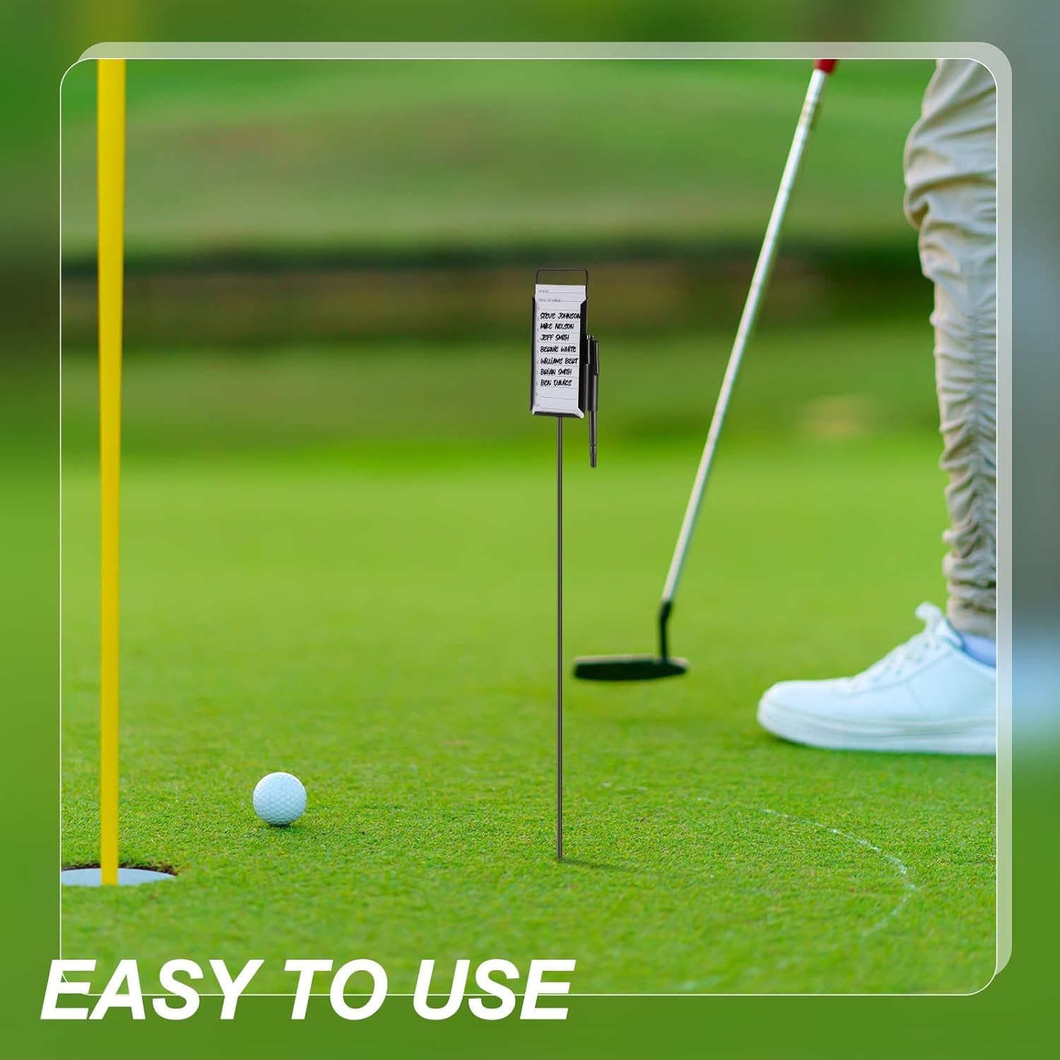 4 or 6 Pack Golf Metal Proximity Marker Closest to the Pin Ctp Marker with Black