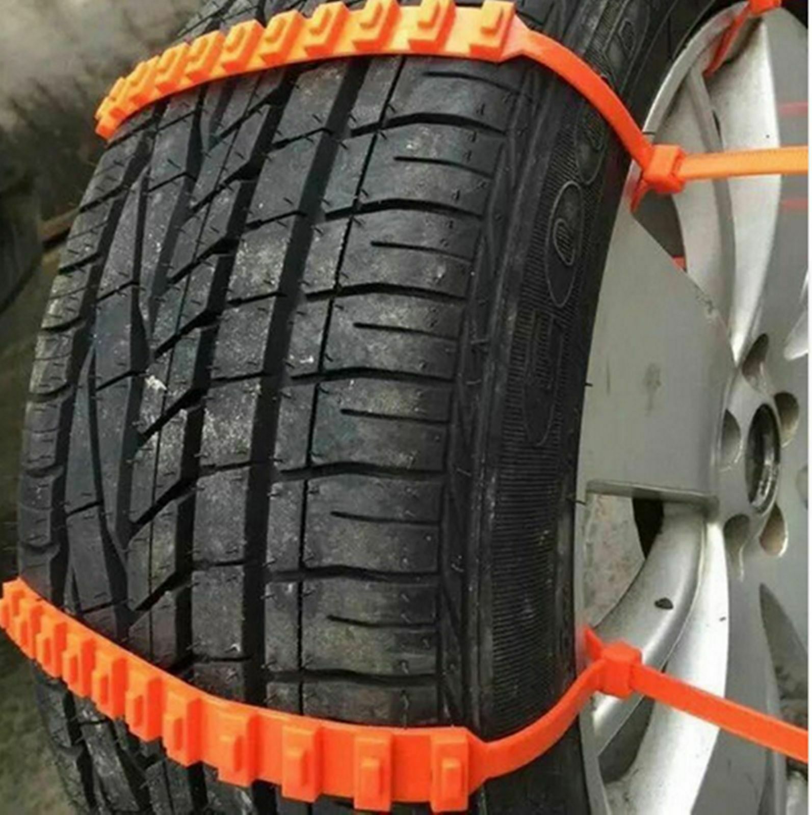 New 5pcs Car Universal Mini Plastic Winter Tyres wheels Snow Chains Anti-Skid