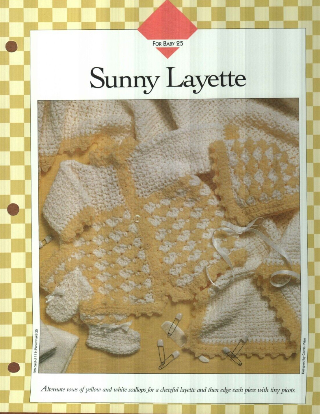 NEW SUNNY LAYETTE BABY SWEATER BOOTIES VANNA'S CLUB CROCHET PATTERN INSTRUCTIONS