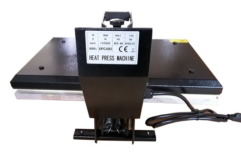 16x24inch Heat Press Machine Manual Sublimation Flat Transfer Clamshell Machine
