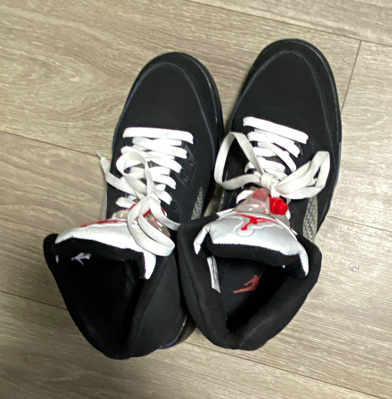 Nike Air Jordan 5 Retro OG Metallic Reimagined Men’s Mid Top Sneakers Black