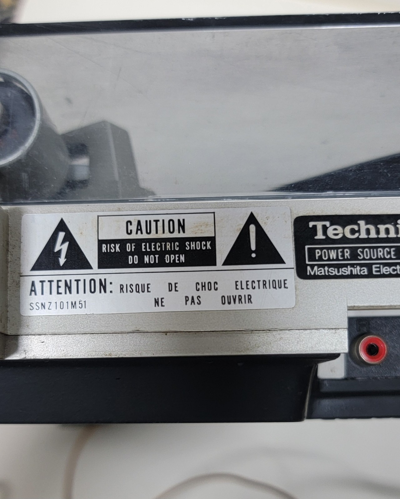 Technics SL-Q200 Direct Drive Turntable Quartz Lock Tested & Working