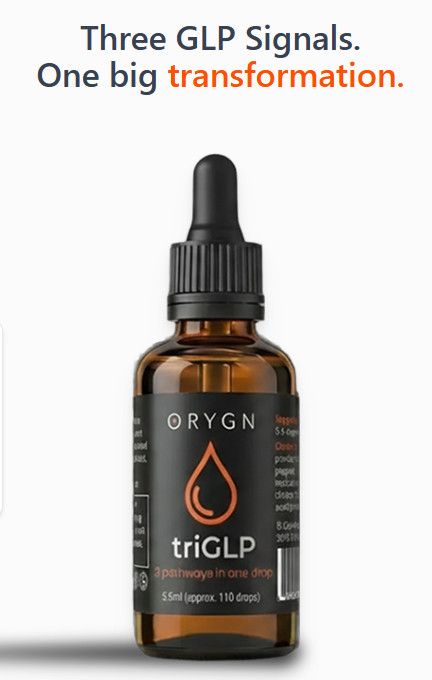 Orygn TriGLP Natural Wellness Drops (Approximately 110 drops)