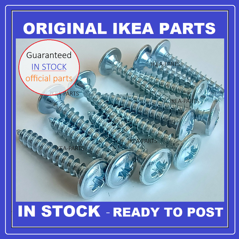 Ikea 117494 screws METOD RINGHULT FORBATTRA STENSUND new ORIGINAL parts x12