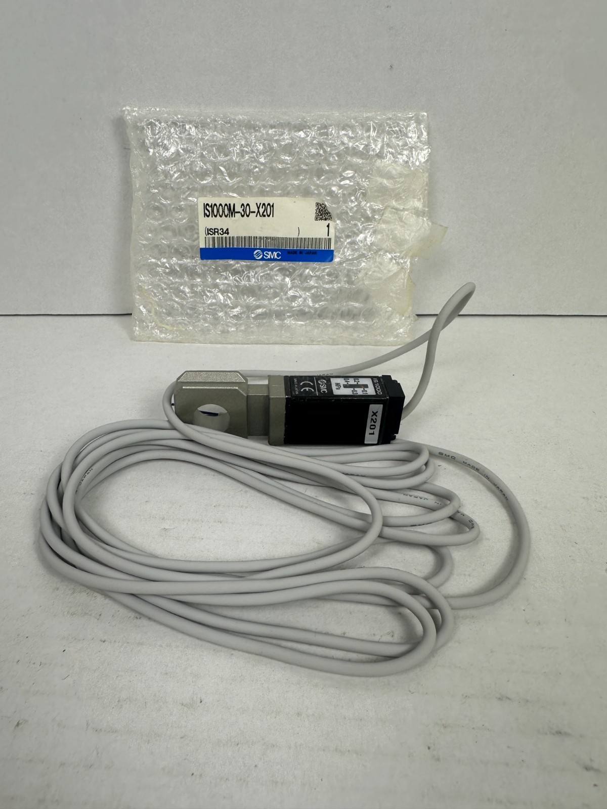 New SMC IS1000M-30-X201 IS1000 Pressure Switch ISR34
