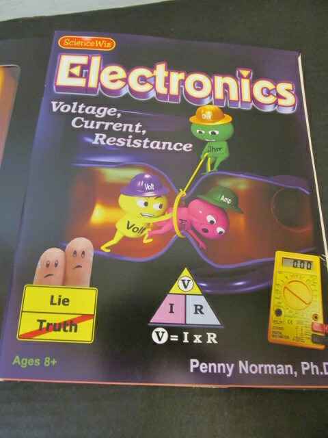 ScienceWiz Electronics 18 Projects to Learn Voltage, Current, & Resistance