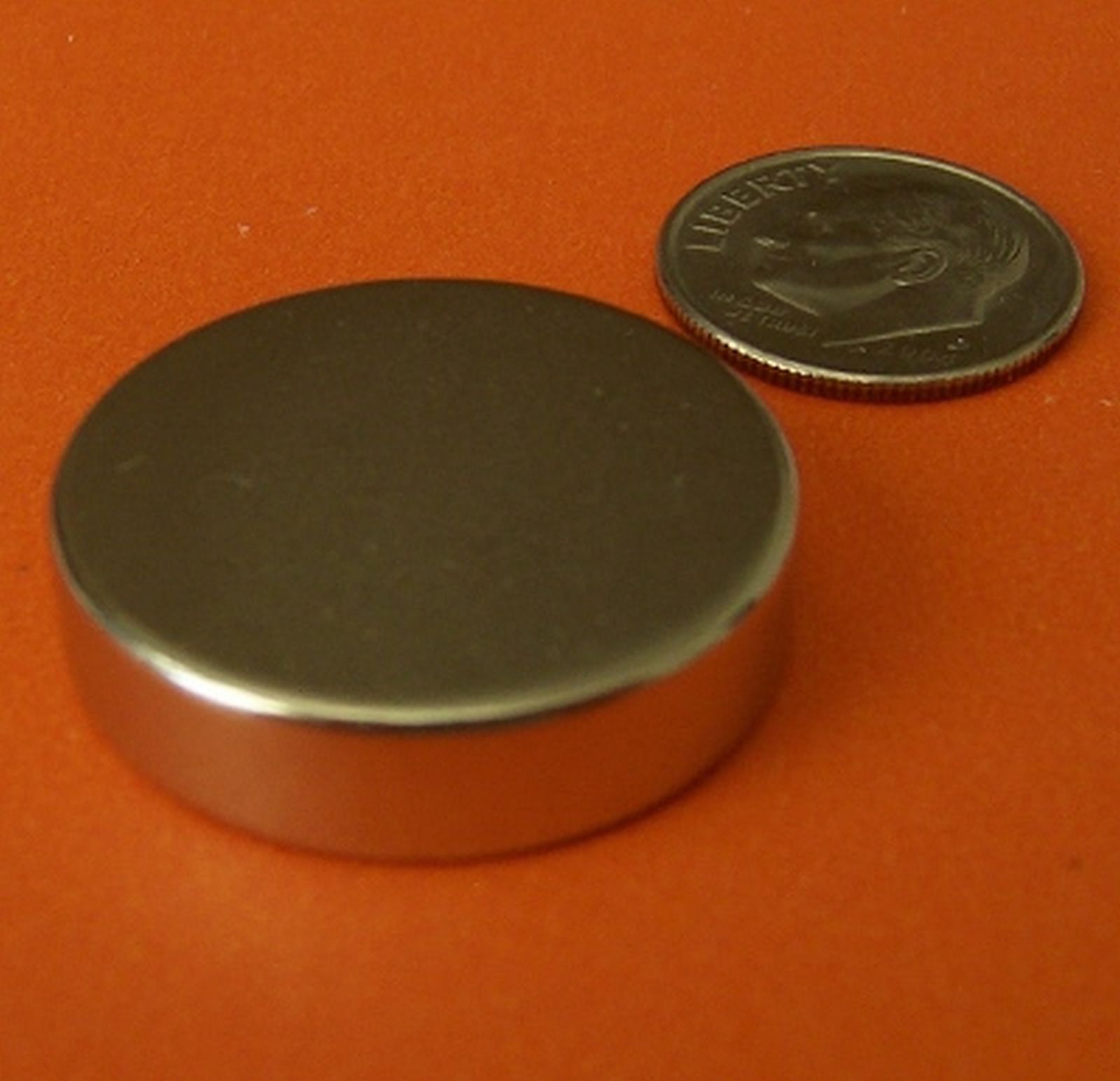 10 Strong 1x1/4 Inch Grade N42 Rare Earth Neodymium Disc Magnet