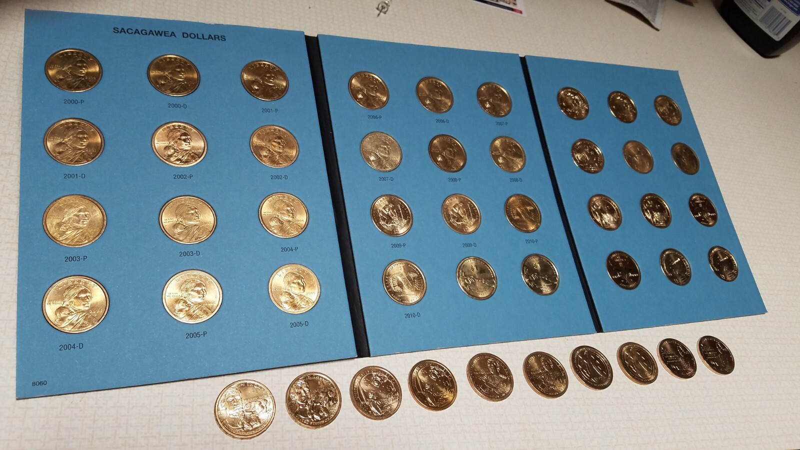Circulated 46 Coin Collection! (2000-2022 P&D) Sacagawea Native American Dollars