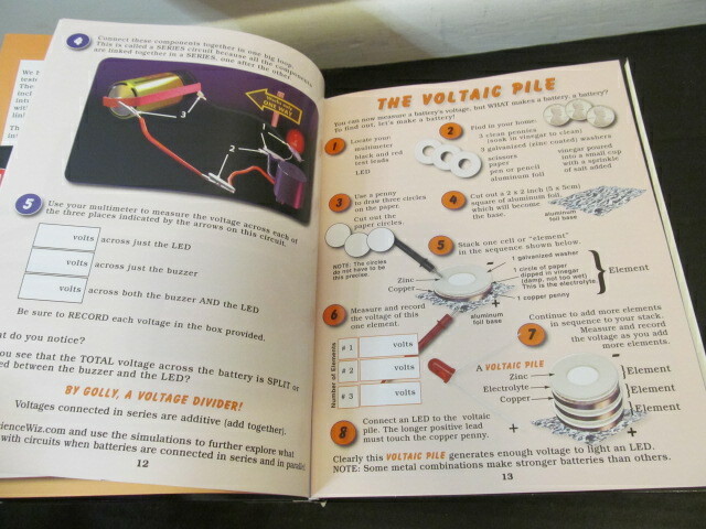 ScienceWiz Electronics 18 Projects to Learn Voltage, Current, & Resistance