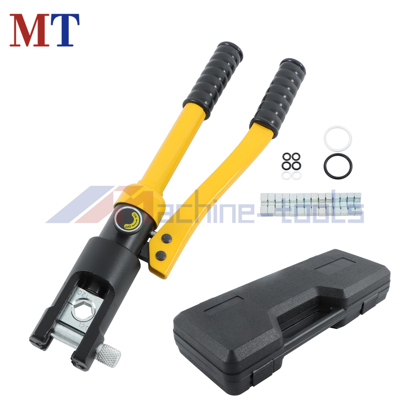 12T Hydraulic Wire Crimping Tool Cable Lug Terminal Crimper YQK-120