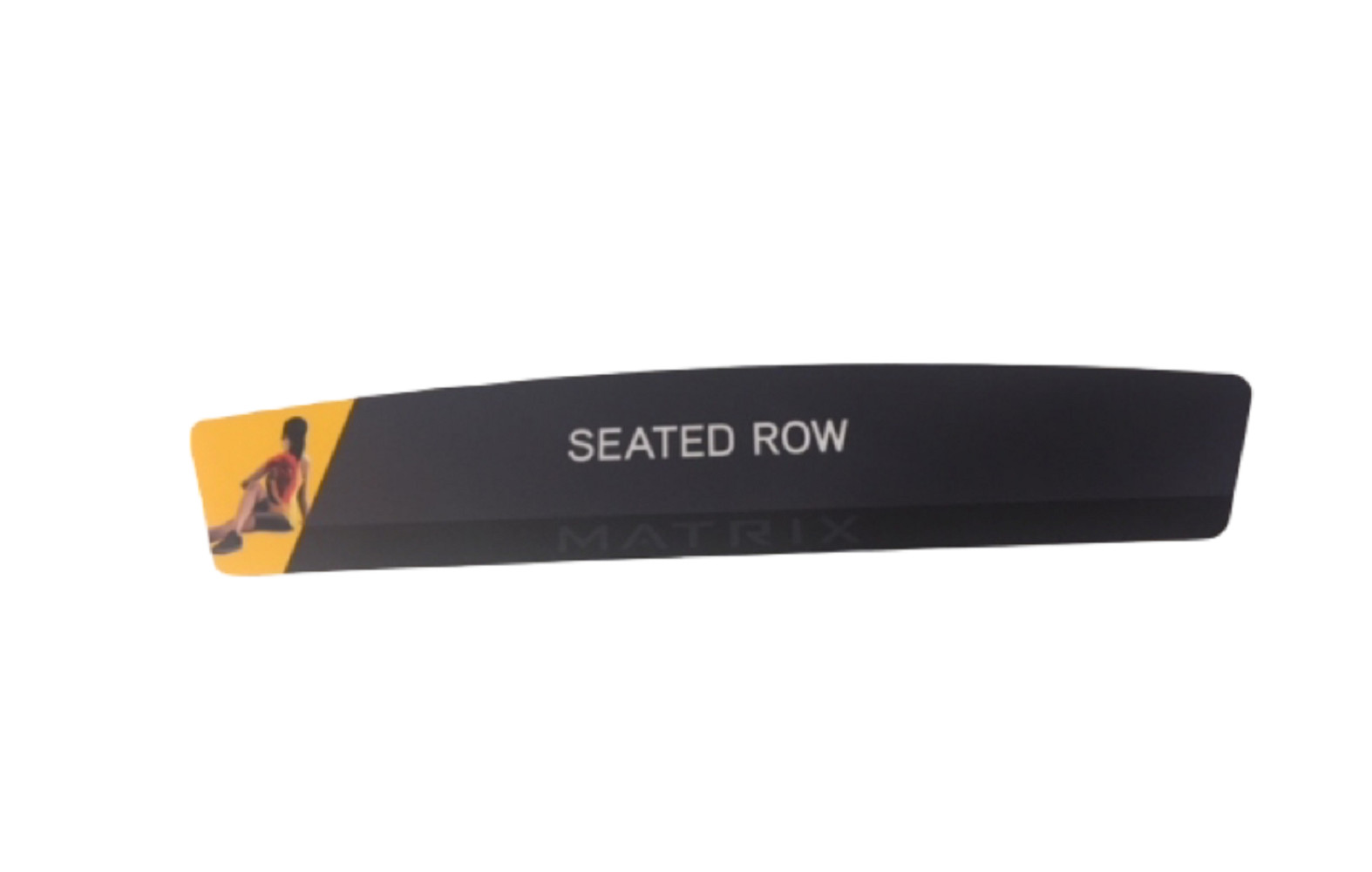 Matrix Fitness Strength System Rear Cover Instructional Label 1000398592