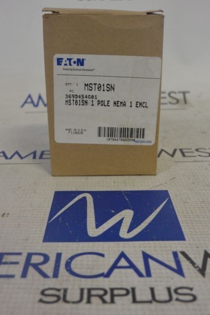 NEW CUTLER HAMMER MSTO1SN MS STARTER 1 POLE TOGGLE NEMA 1