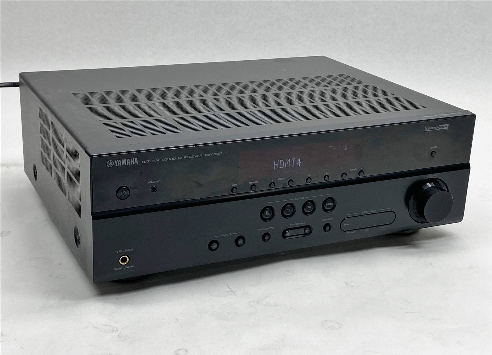 Yamaha Natural Sound RX-V567 7.1-Channel AV Home Theater Receiver *No Remote