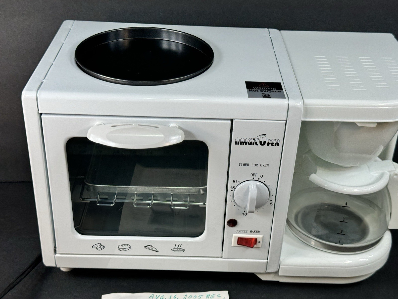 MAGIC OVEN Oven Grill Coffee Maker All In One