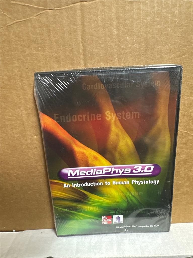 MediaPhys: an Introduction to Human Physiology, 3. 0 Version CD-ROM)  NEW