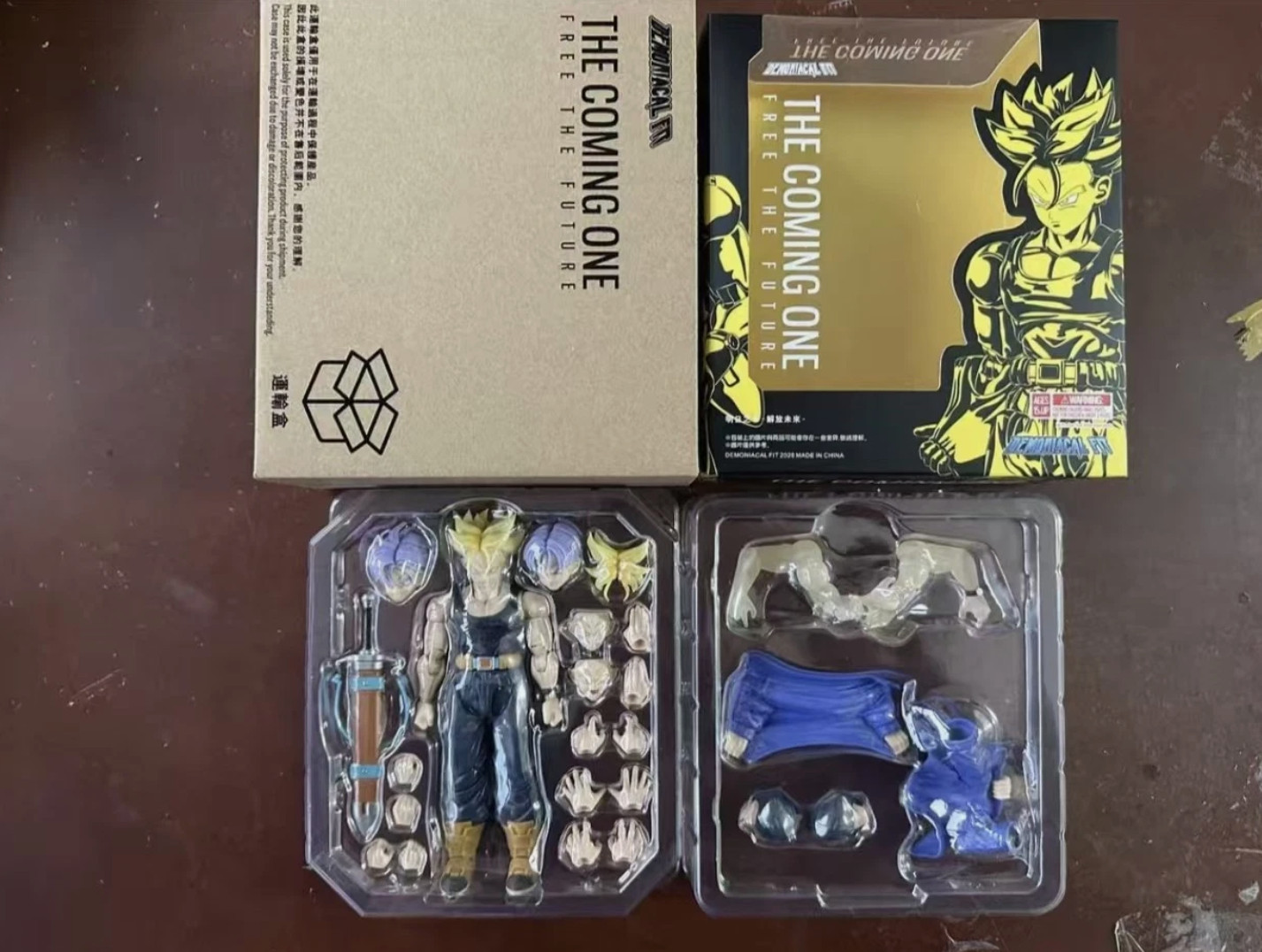 Demoniacal Fit 1/12 shf Future Trunks Action Figure Toys In Stock