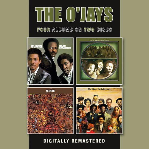 The O'Jays - Back Stabbers / Ship Ahoy / Survival / Family Reunion [New CD] UK -