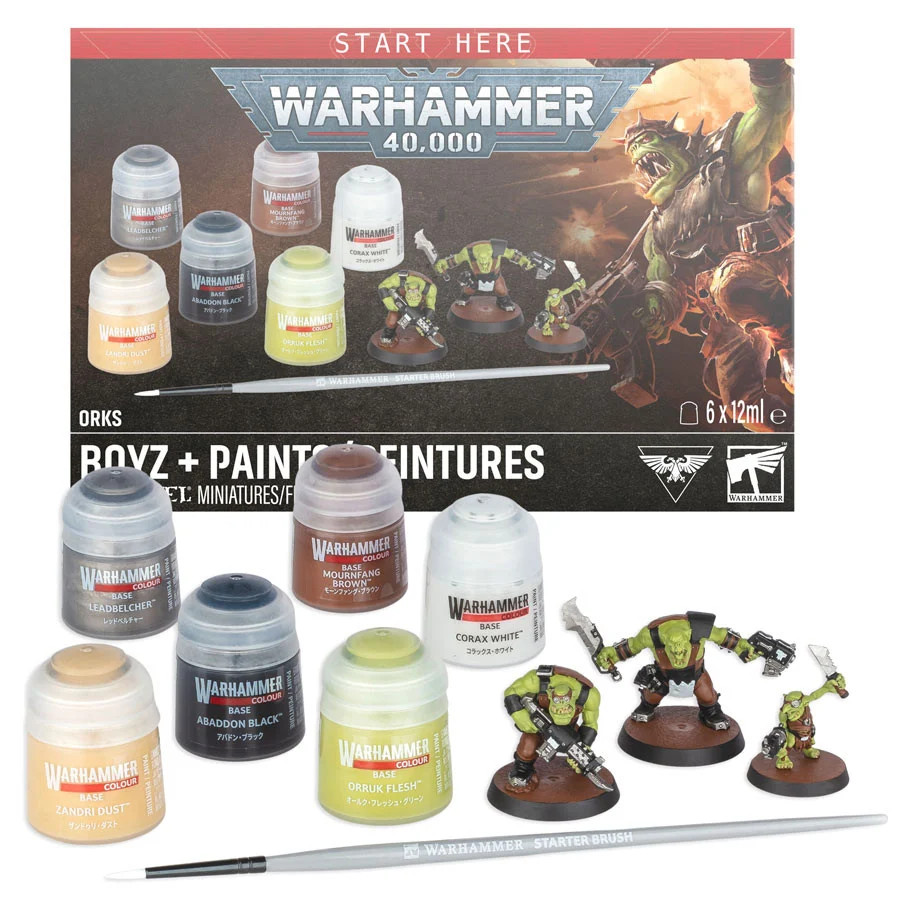 60-05 Warhammer 40,000: Orks  Paints Set